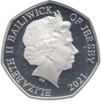 2021 SILVER PROOF 50 PENCE ROYAL AIR FORCE