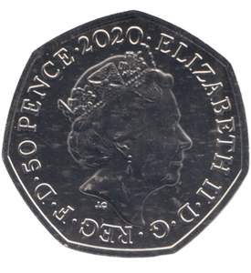 2020 50 PENCE DIVERSITY BUILT BRITAIN
