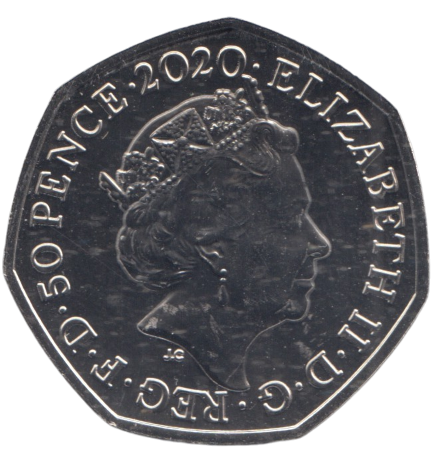 2020 50 PENCE DIVERSITY BUILT BRITAIN