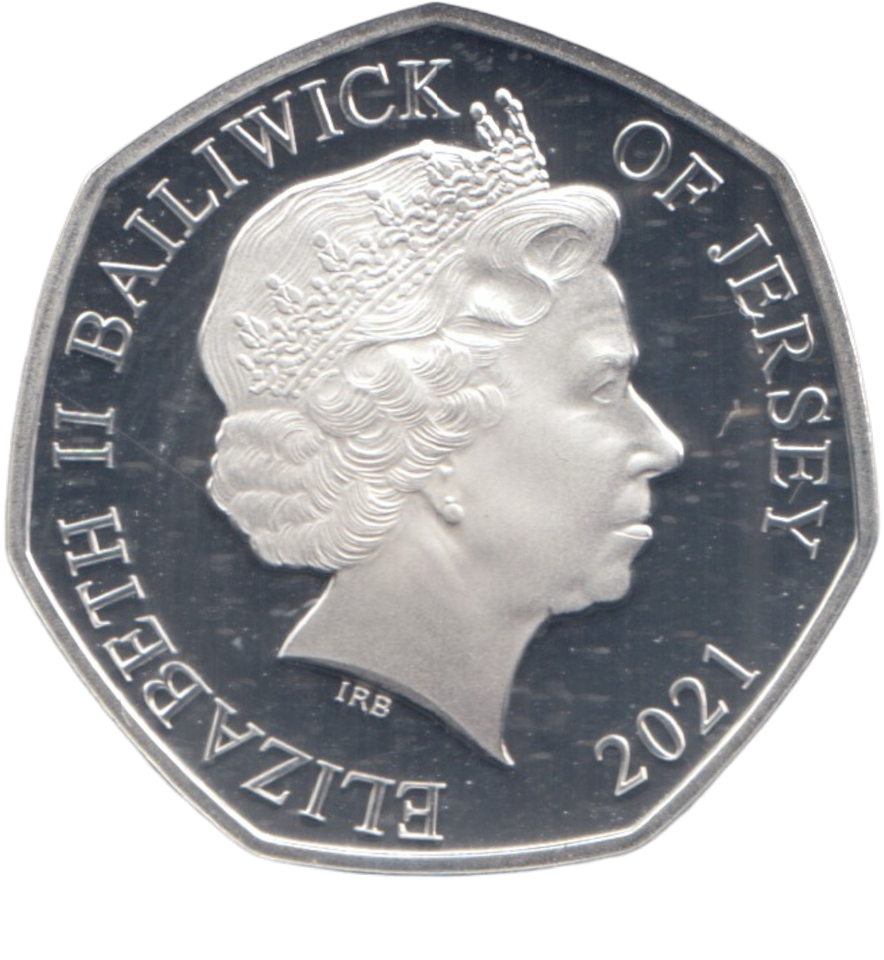 2021 SILVER PROOF 50 PENCE ROYAL NAVY