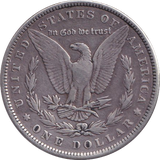 1884 SILVER MORGAN DOLLAR USA