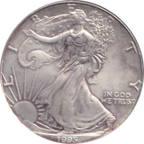 1995 1OZ SILVER LIBERTY DOLLAR USA