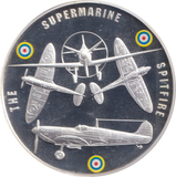 2010 SILVER PROOF MEDALLION BATTLE OF BRITAIN THE SUPERMARINE SPITFIRE