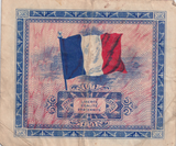 1944 FRANCE 5 FRANC BANKNOTE REF-1717