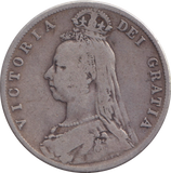 1891 HALFCROWN ( FINE )