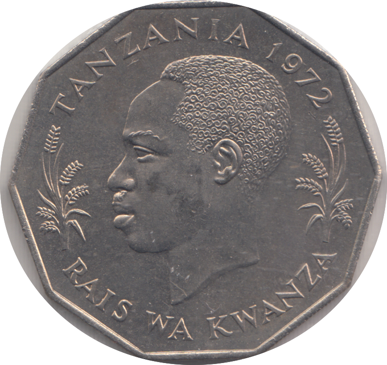 1972 5 SHILLINGS TANZANIA