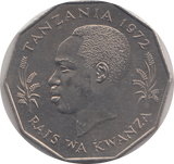 1972 5 SHILLINGS TANZANIA