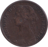 1864 FARTHING ( FINE )
