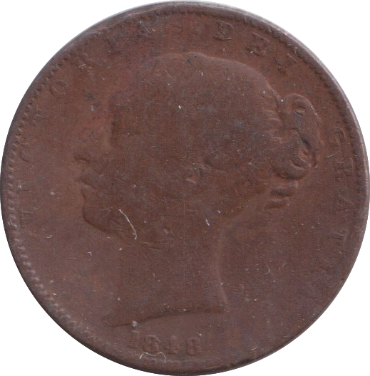 1848 FARTHING ( NF )