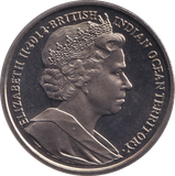 2012 TWO POUNDS BRITISH INDIAN OCEAN TERRITORY