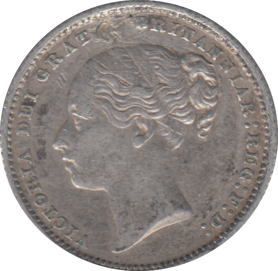 1887 SHILLING ( GVF )