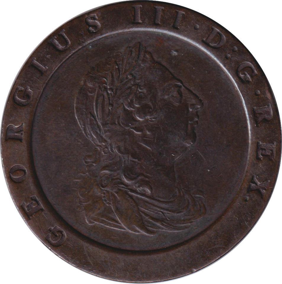 1797 TWOPENCE ( GVF )