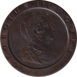 1797 TWOPENCE ( GVF )