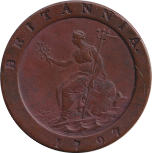 1797 TWOPENCE ( EF ) D8