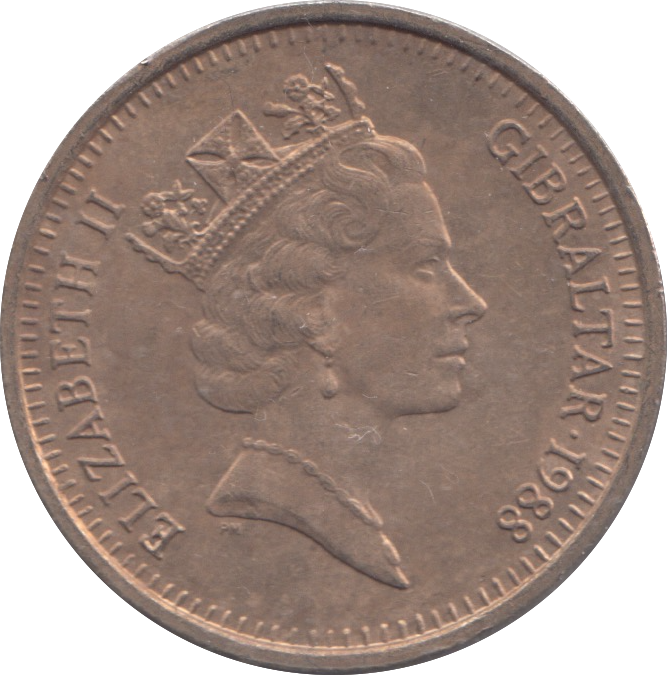 1988 £2 GIBRALTAR