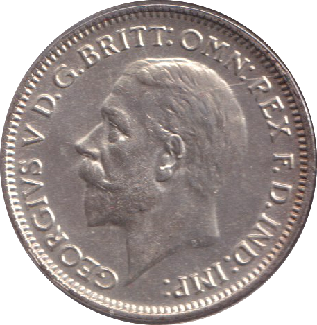 1934 SIXPENCE ( BU )