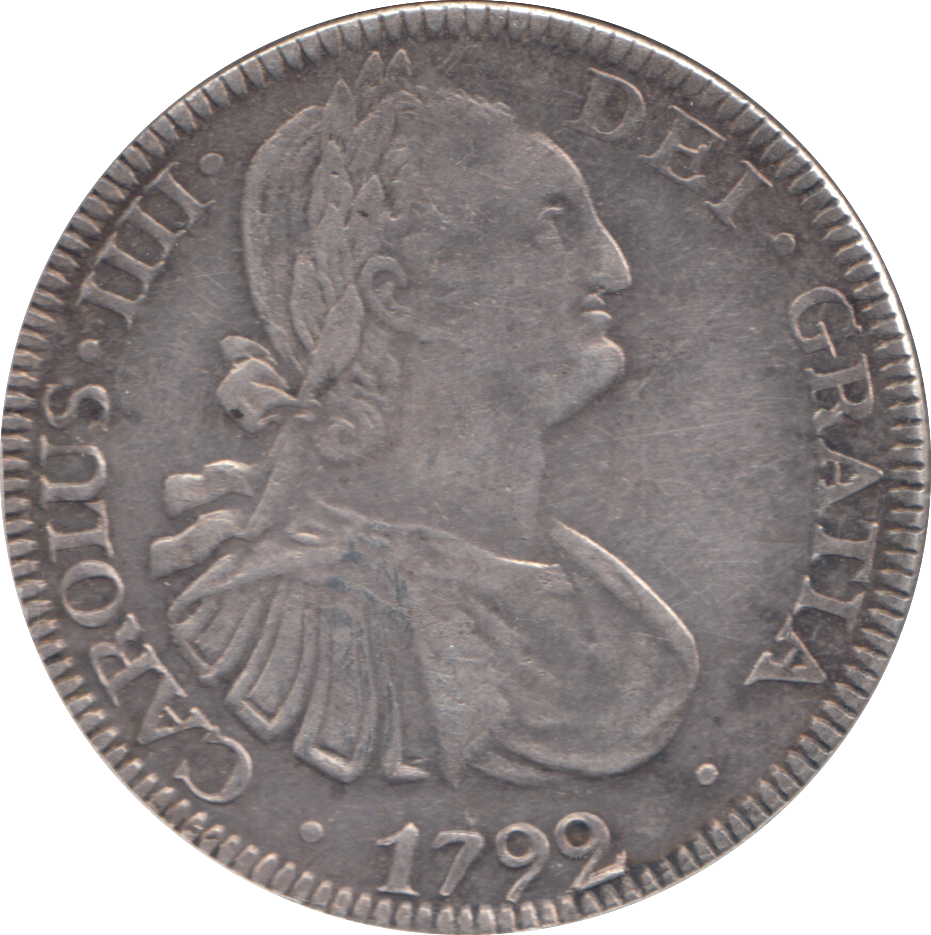 1792 MEXICO 8 REALES
