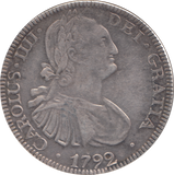 1792 MEXICO 8 REALES