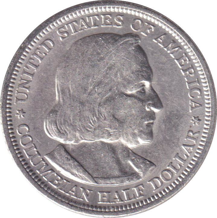 1893 SILVER HALF DOLLAR USA COLUMBIA
