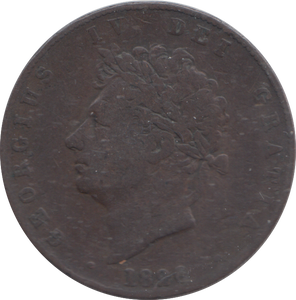 1826 HALFPENNY ( FINE )