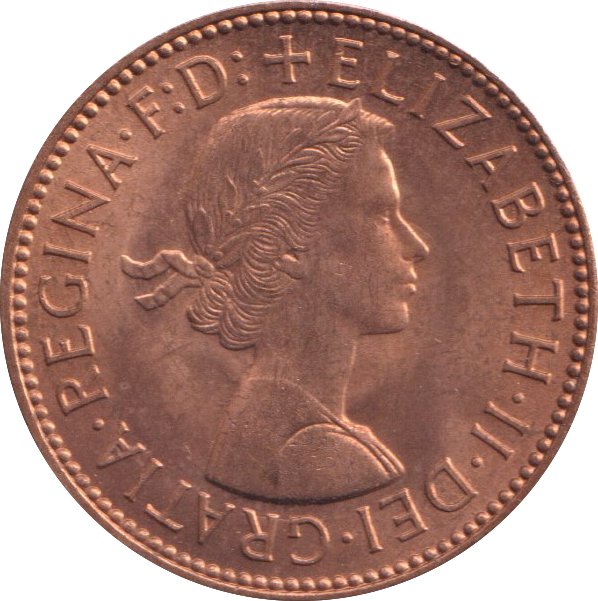 1963 HALFPENNY ( BU )