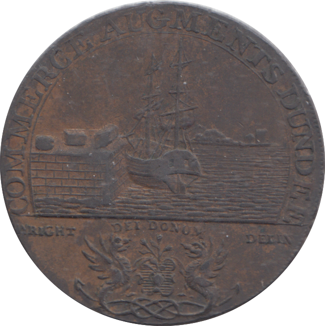 1795 DUNDEE HALFPENNY TOKEN