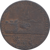 1795 DUNDEE HALFPENNY TOKEN