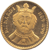 2012 SILVER PROOF OUR ROYAL SOVEREIGNS EDWARD I