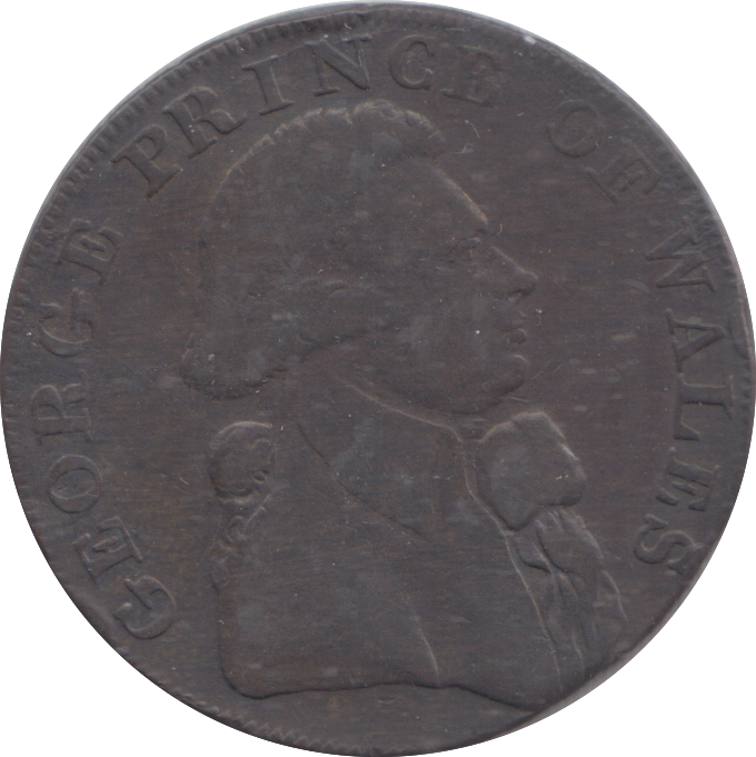 1795 WALES HALFPENNY TOKEN