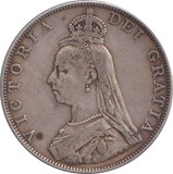 1887 DOUBLE FLORIN ( GF )