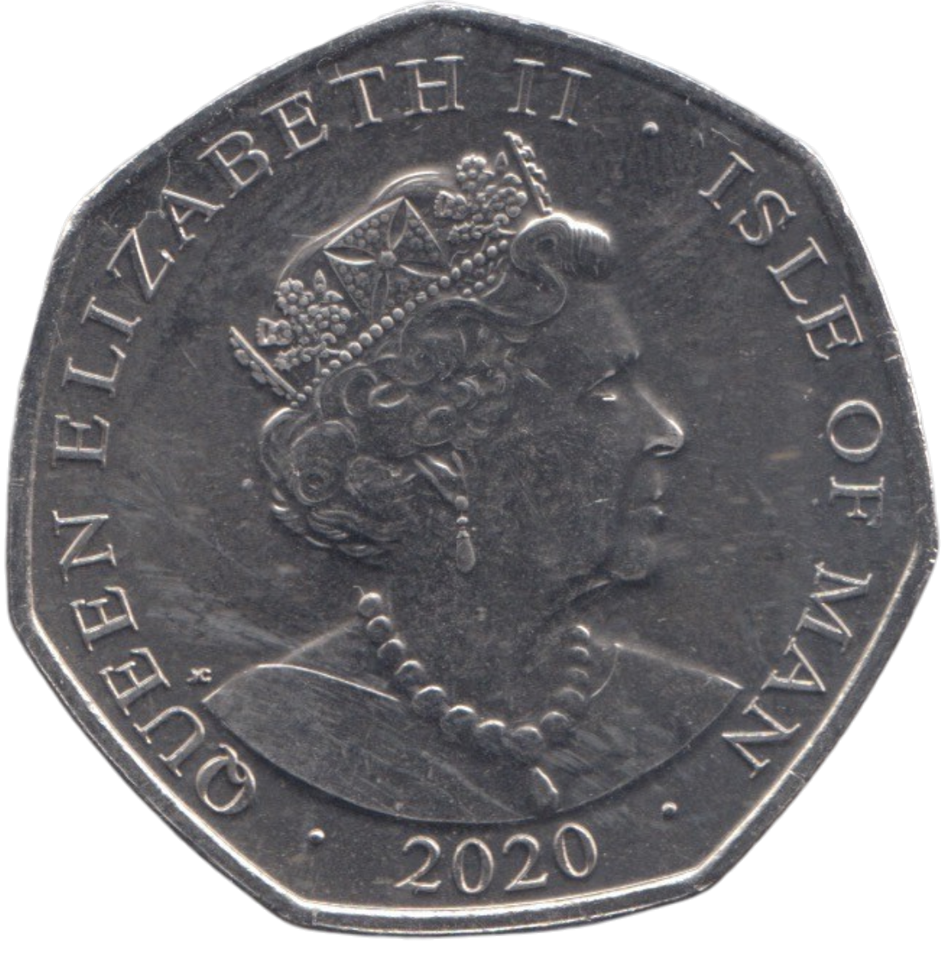 2020 FIFTY PENCE- IOM 'I'