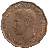1950 THREEPENCE ( AUNC ) REF-30