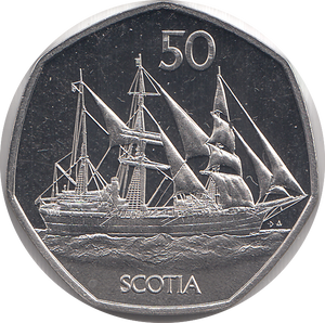 2021 50 PENCE SCOTIA ( BU )