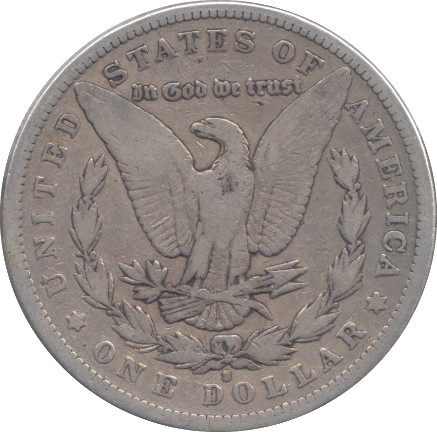 1881 SILVER ONE MORGAN DOLLAR USA