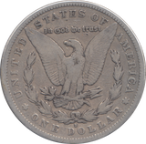 1881 SILVER ONE MORGAN DOLLAR USA
