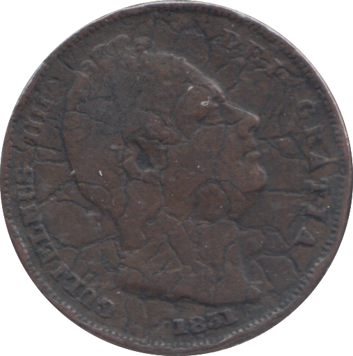 1831 FARTHING ( FINE )