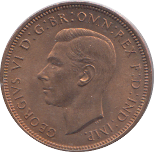 1937 HALFPENNY ( UNC ) 5