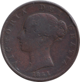 1851 HALFPENNY ( NF )