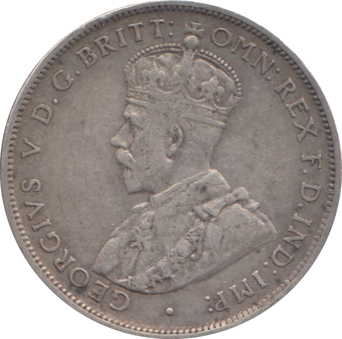 1914 SILVER FLORIN AUSTRALIA