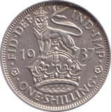 1937 SHILLING ( AUNC ) ENGLISH