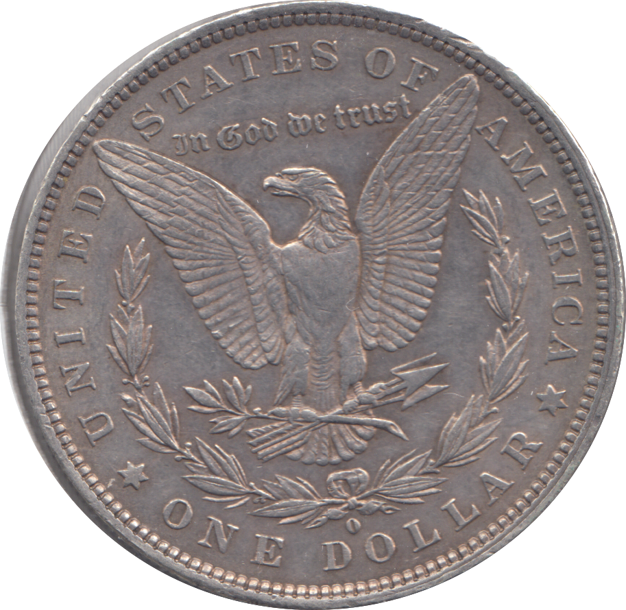 1881 SILVER MORGAN ONE DOLLAR USA