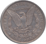 1881 SILVER MORGAN ONE DOLLAR USA