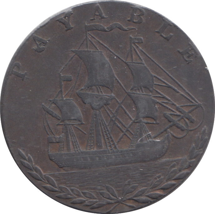 1794 PORTSEA HALFPENNY TOKEN
