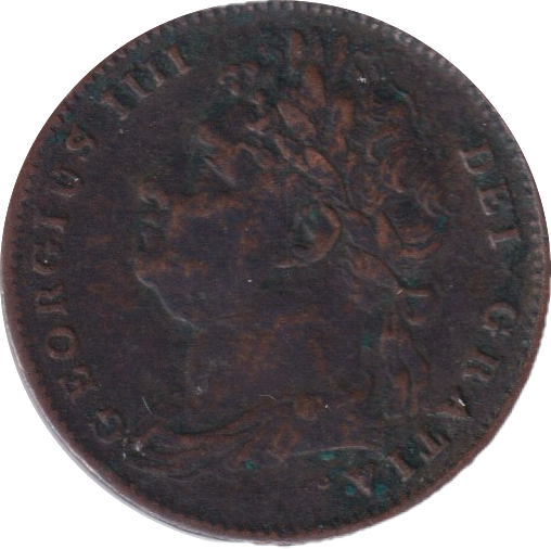 1825 FARTHING ( VF )