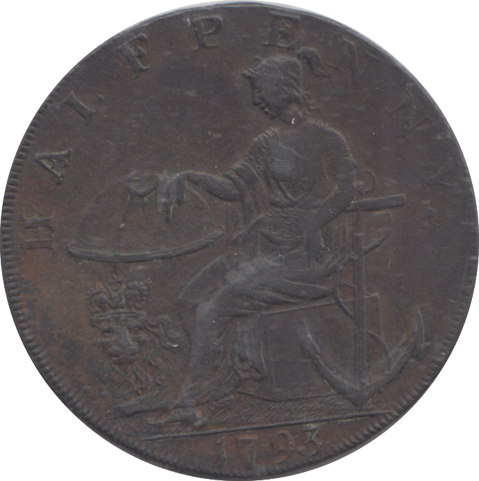 1793 NORWICH HALFPENNY TOKEN