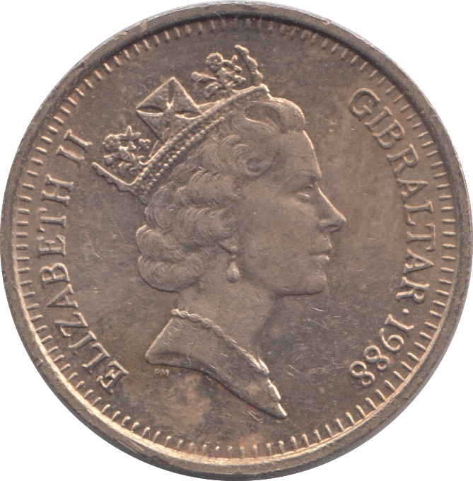 1988 £2 GIBRALTAR