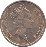 1988 £2 GIBRALTAR