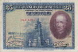 1928 25 PESTAS BANKNOTE SPAIN REF-1623