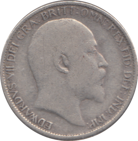 1907 SIXPENCE ( FINE )