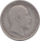 1907 SIXPENCE ( FINE )
